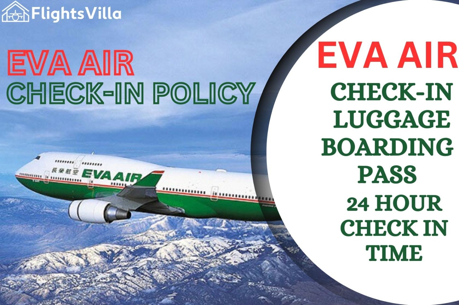 Eva Air Check In Policy