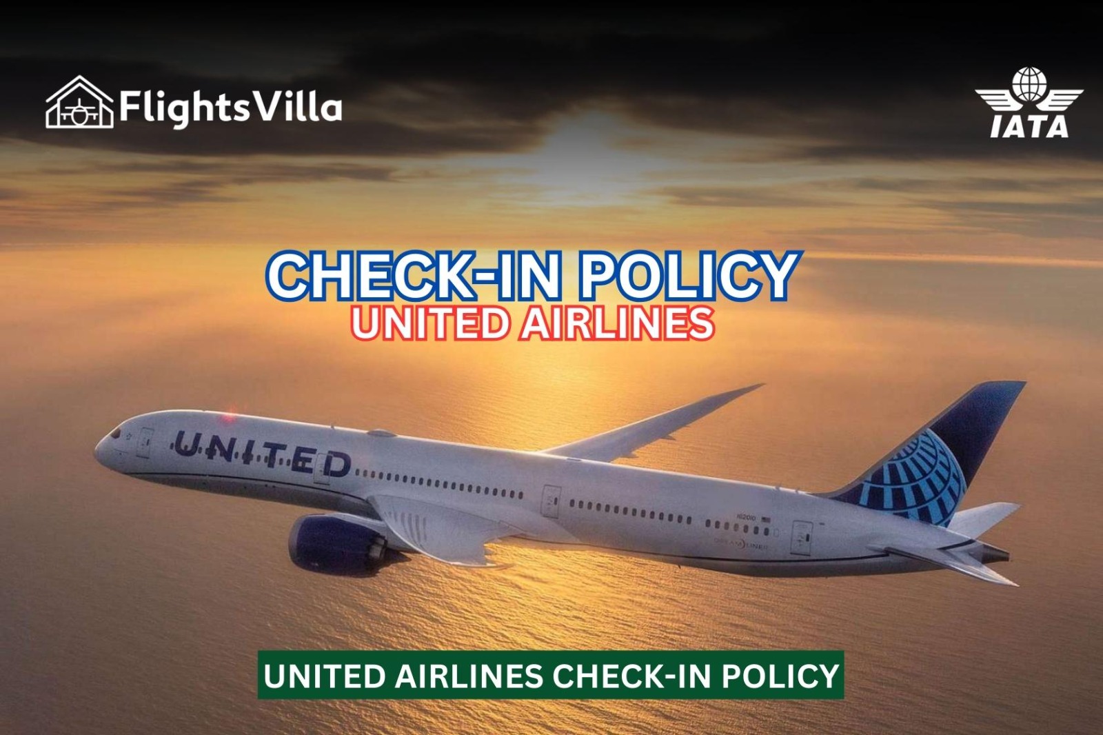 United Airlines Check-In Policy | Online Check-In | Mobile App